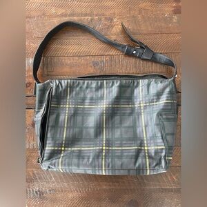Bodhi Plaid Messenger Bag - Rare Find!